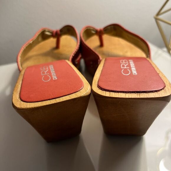 CRB Canyon River Blues Wooden Sandal Shoes - Picture 7 of 9